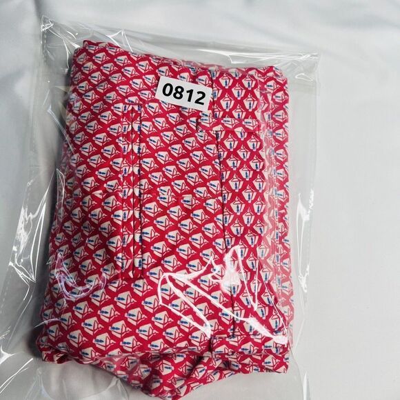 GAP Woman Size 6P Pink Slim Cropped Capri Pants Geometric Spring Summer 0812 - Picture 14 of 14